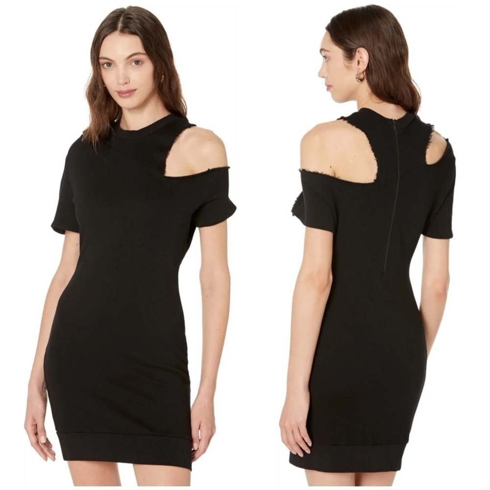 n:PHILANTHROPY Brea Bodycon Dress Cut Outs in Black Size XS NWT!